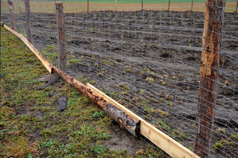 Deer Fence Installation
