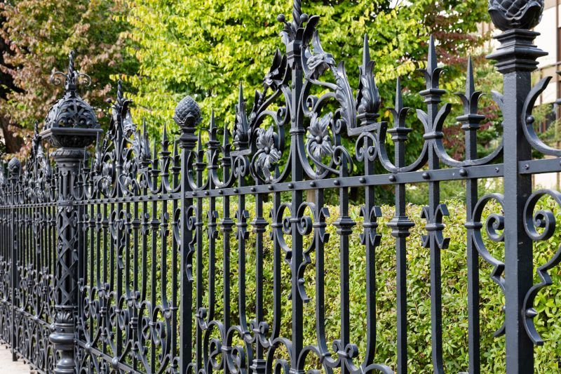 Decorative Wrought Iron Fence